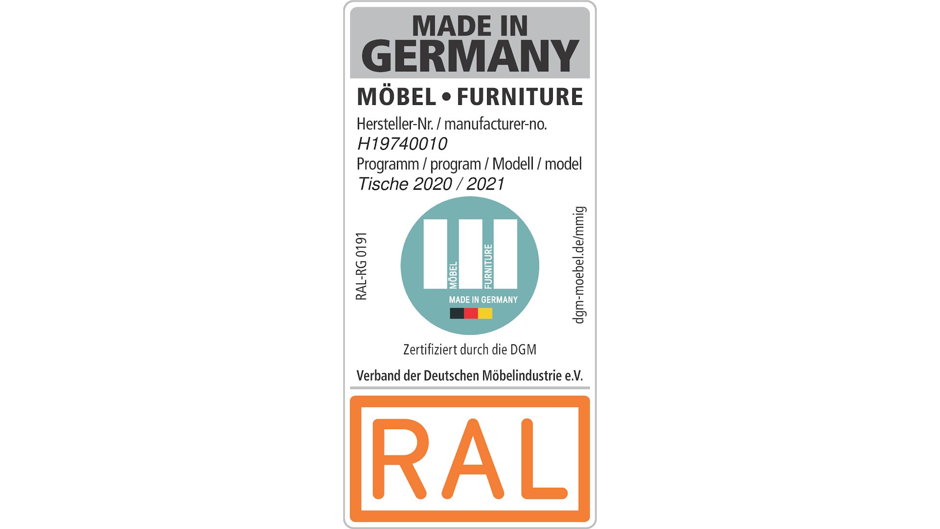GWINNER Made in Germany Tische