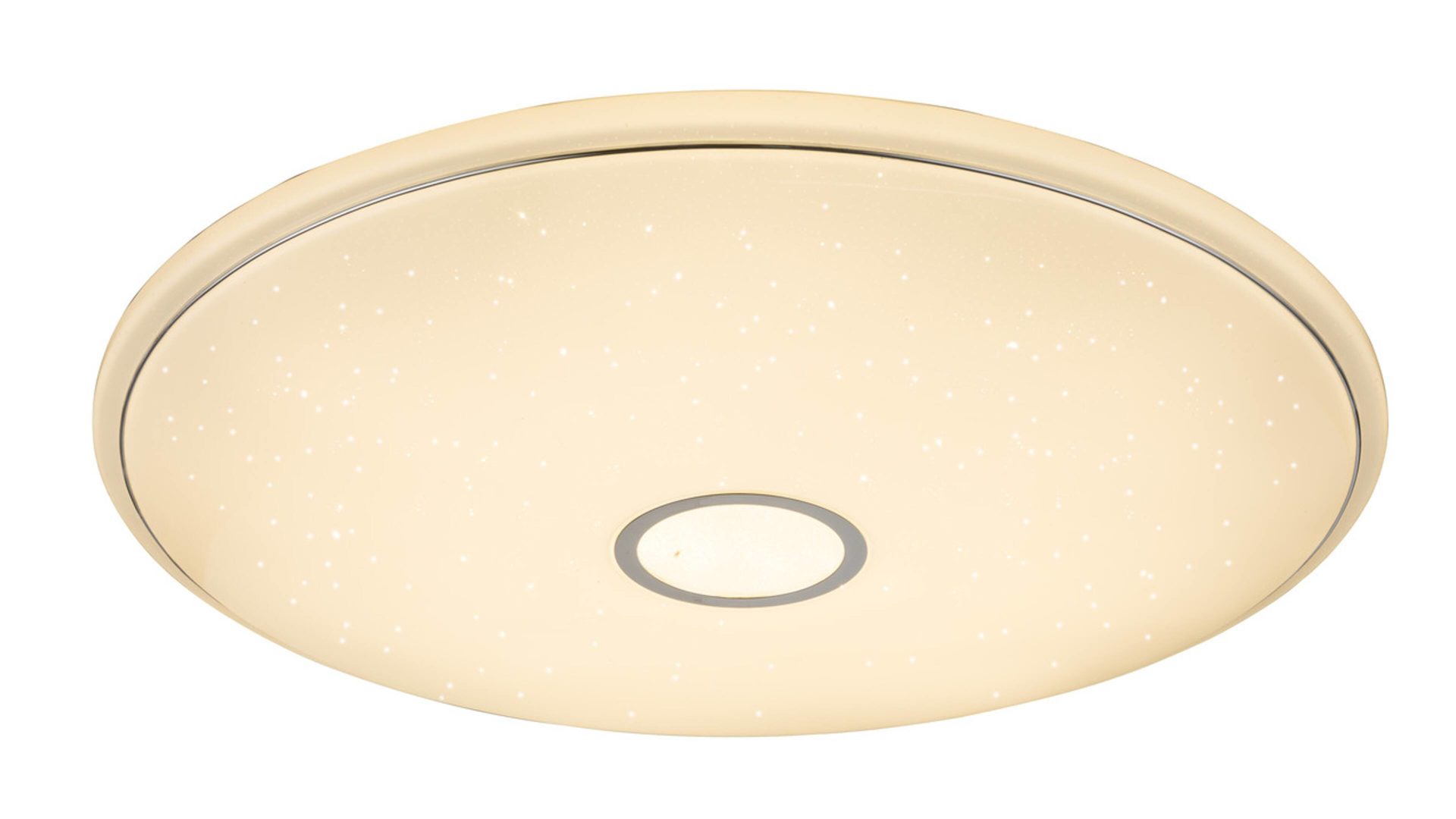 Deckenleuchte Globo lighting aus Kunststoff in Weiß GLOBO LED-Deckenleuchte Connor opalfarbenes Acrylglas – Durchmesser ca. 70 cm