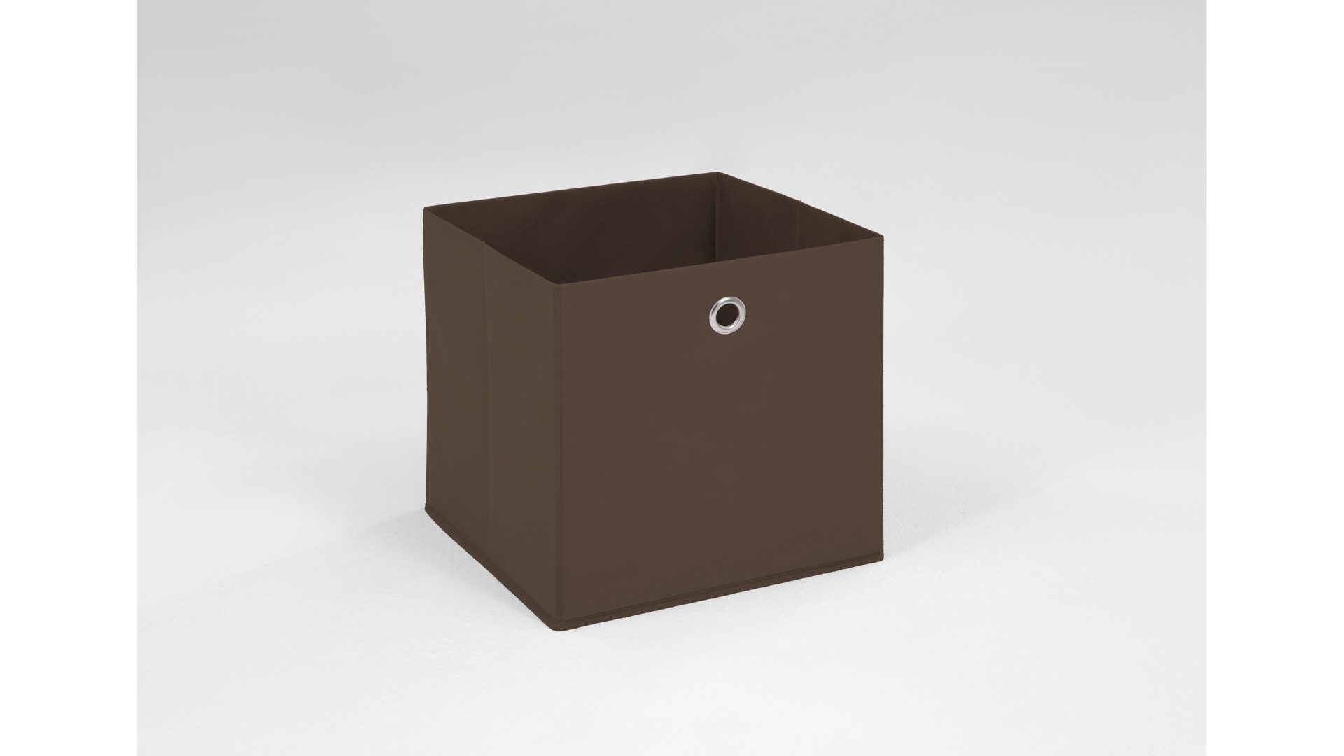 Faltbox Fmd furniture aus Stoff in Braun Faltbox braunes, verstärktes Vlies - ca. 32 x 32 cm