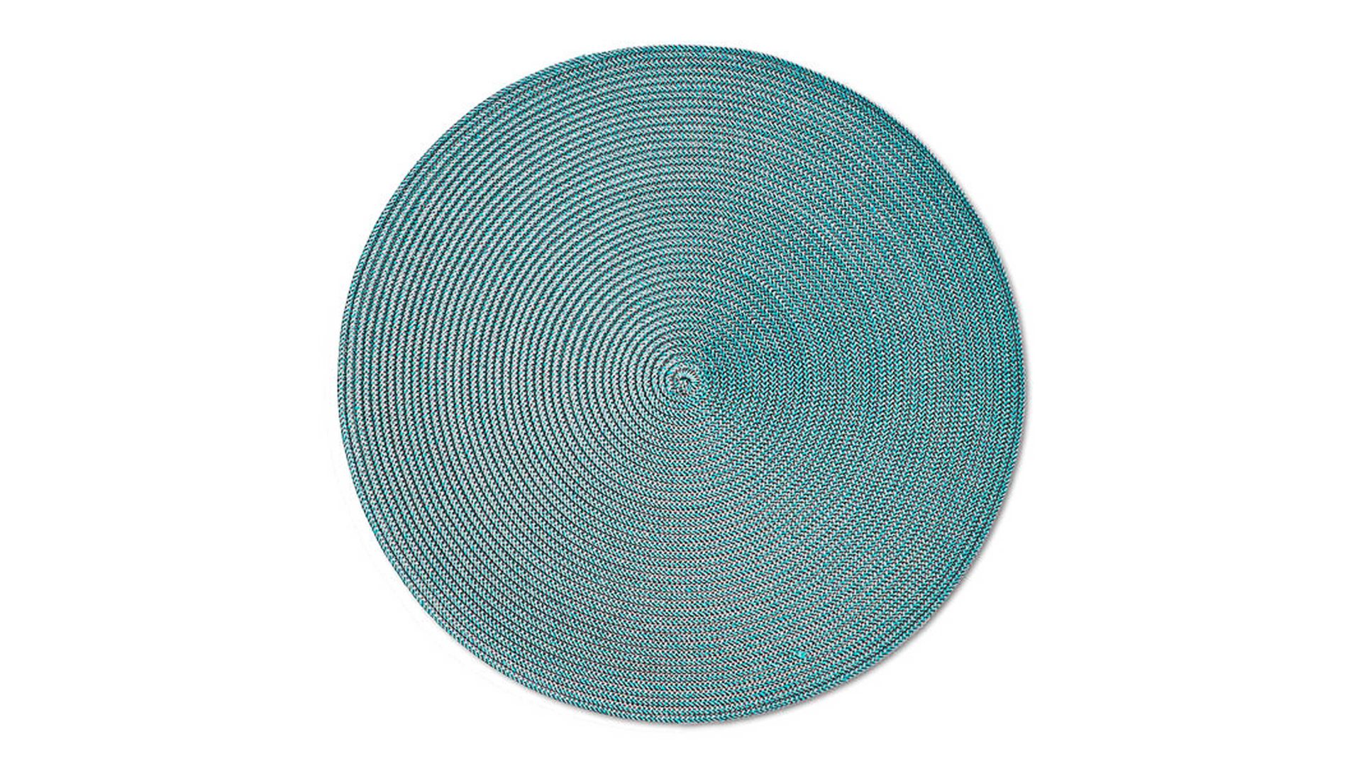 Platzset Zeller present aus Kunstfaser in Hellgrün zeller PRESENT Platzset Twist mintfarben – Durchmesser ca. 38 cm