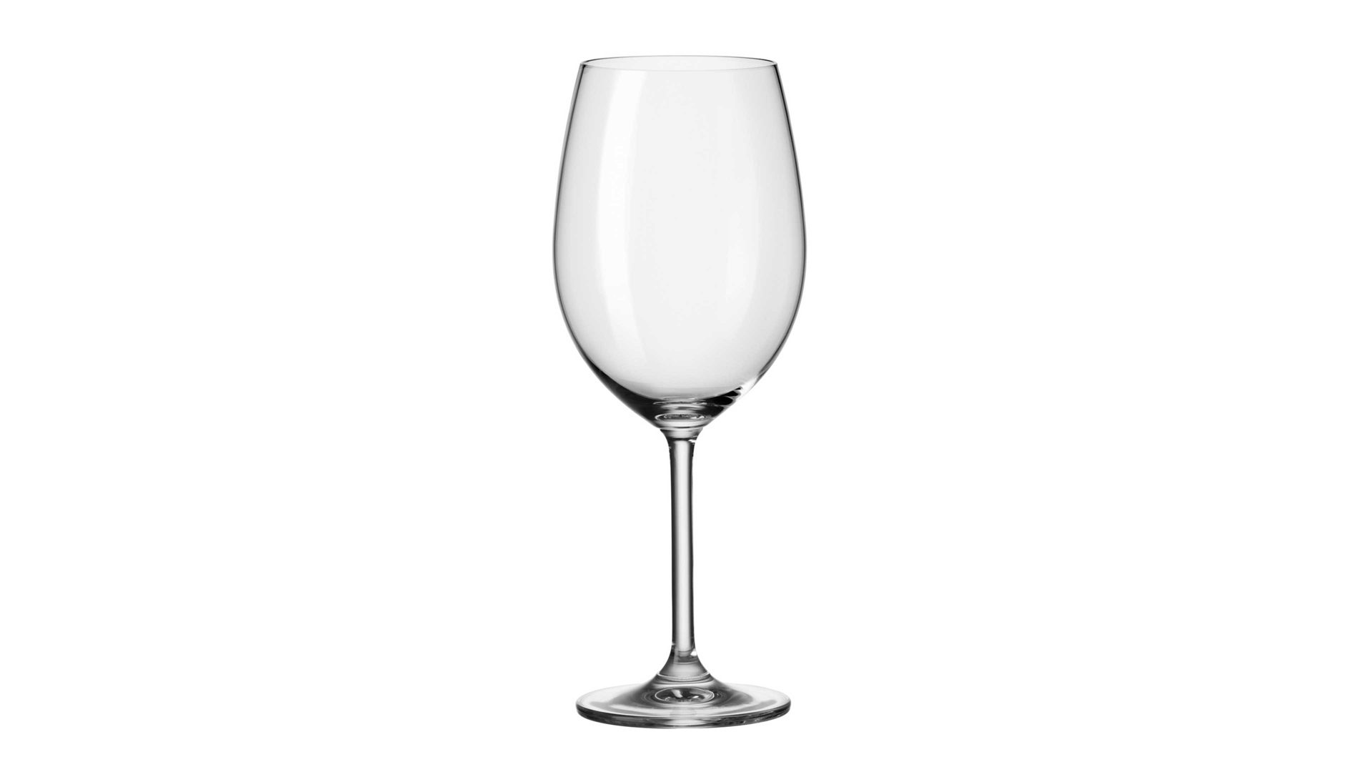 Rotweinglas Leonardo | glaskoch aus Glas in Transparent LEONARDO Bordeauxglas Daily TEQTON®-Kristallglas – Fassungvermögen ca. 650 ml