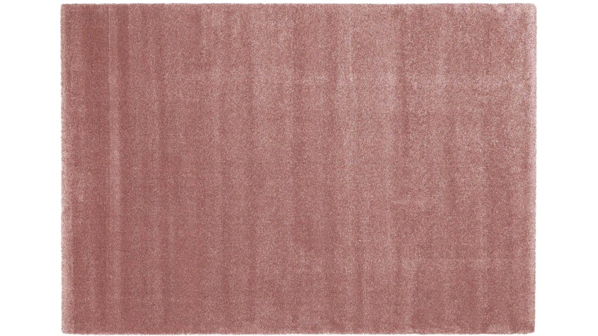Webteppich Oci aus Kunstfaser in Pastell Webteppich Bellevue rundet Ihre Wohnaccessoires ab rosenholzfarbene Kunstfaser – ca. 160 x 230 cm