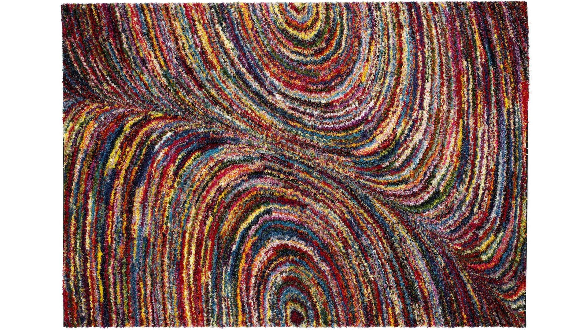 Hochflorteppich Oci aus Kunstfaser in Mehrfarbig Hochflorteppich Sixteen Face für Ihre Wohnaccessoires multicolorfarbene Kunstfaser – ca. 160 x 230 cm