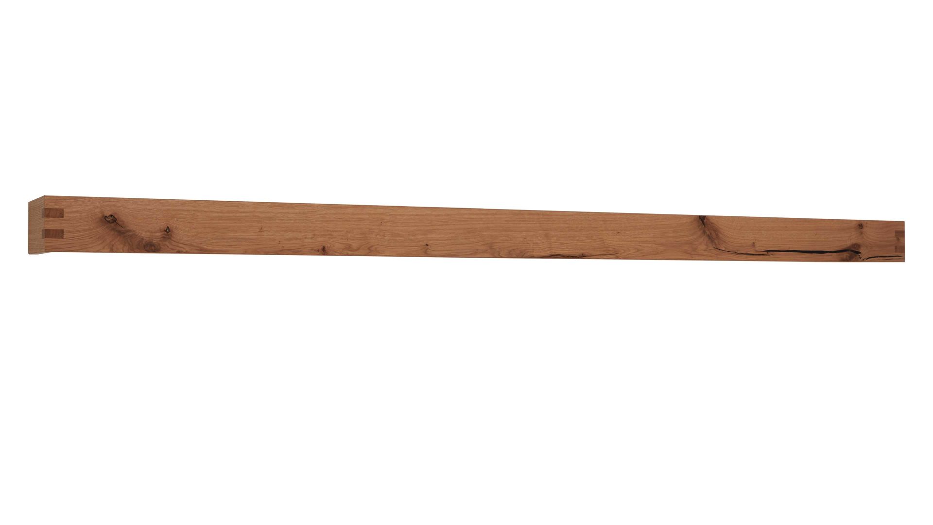 Wandregal Interliving aus Holz in Holzfarben Interliving Wohnzimmer Serie 2103 – Wandregal 560734 Asteiche – Länge ca. 180 cm