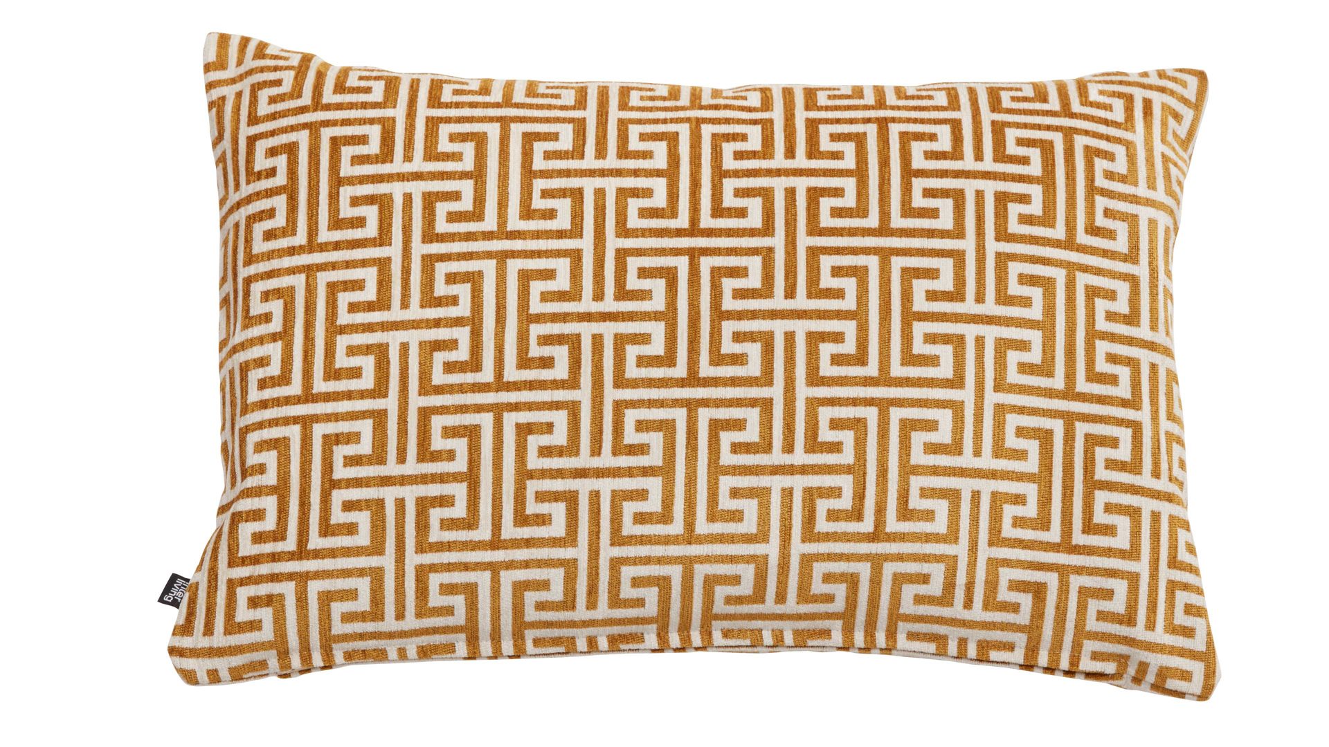 Kissenbezug /-hülle Interliving aus Stoff in Gelb Interliving Kissenbezug Serie 9110 Gold - ca. 40 x 60 cm