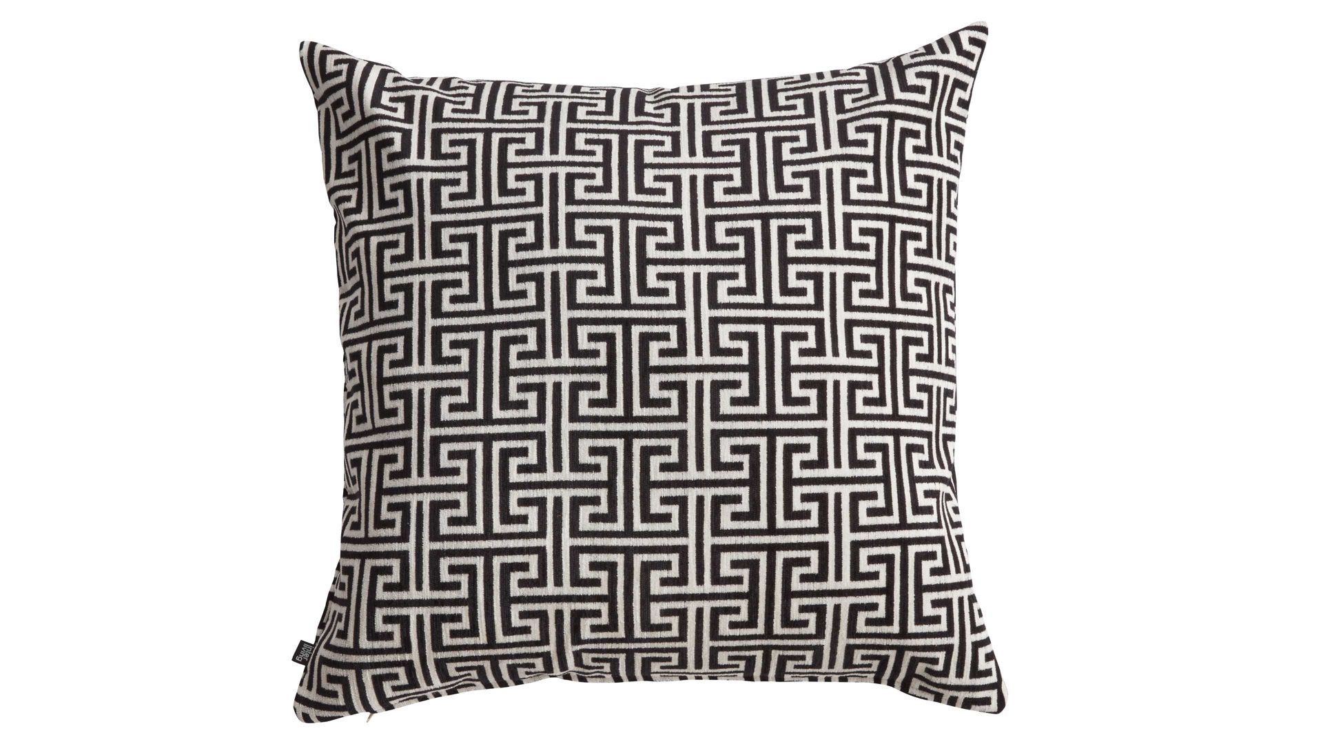 Kissenbezug /-hülle Interliving aus Stoff in Schwarz Interliving Kissenhülle Serie 9110 Schwarz - ca. 60 x 60 cm
