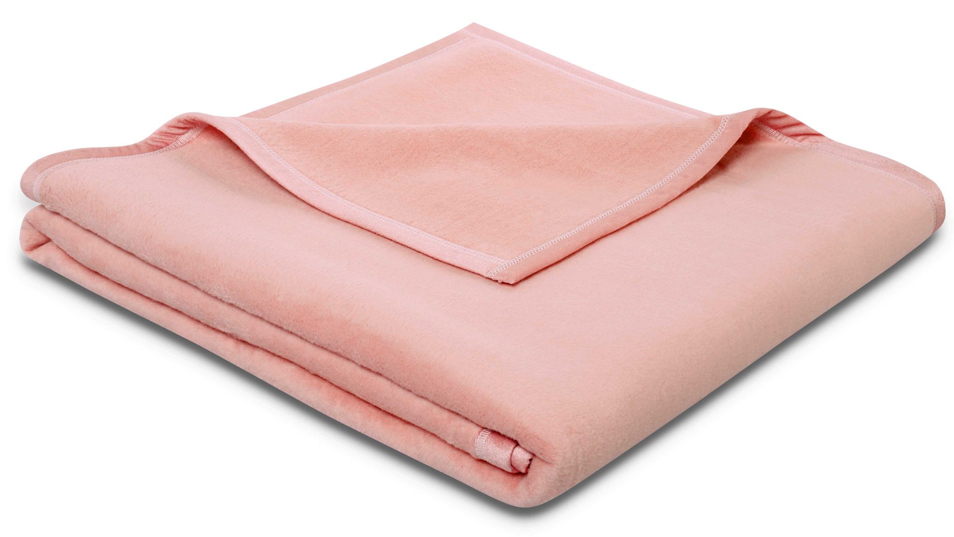 Wohndecke Biederlack aus Naturfaser in Pink biederlack Wohndecke Cotton Sense Rosenholz – ca. 150 x 200 cm