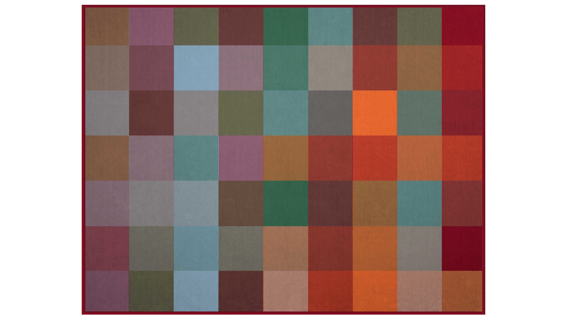 Wohndecke Biederlack aus Naturfaser in Mehrfarbig biederlack Wohndecke Color Woven Bunt – ca. 150 x 200 cm