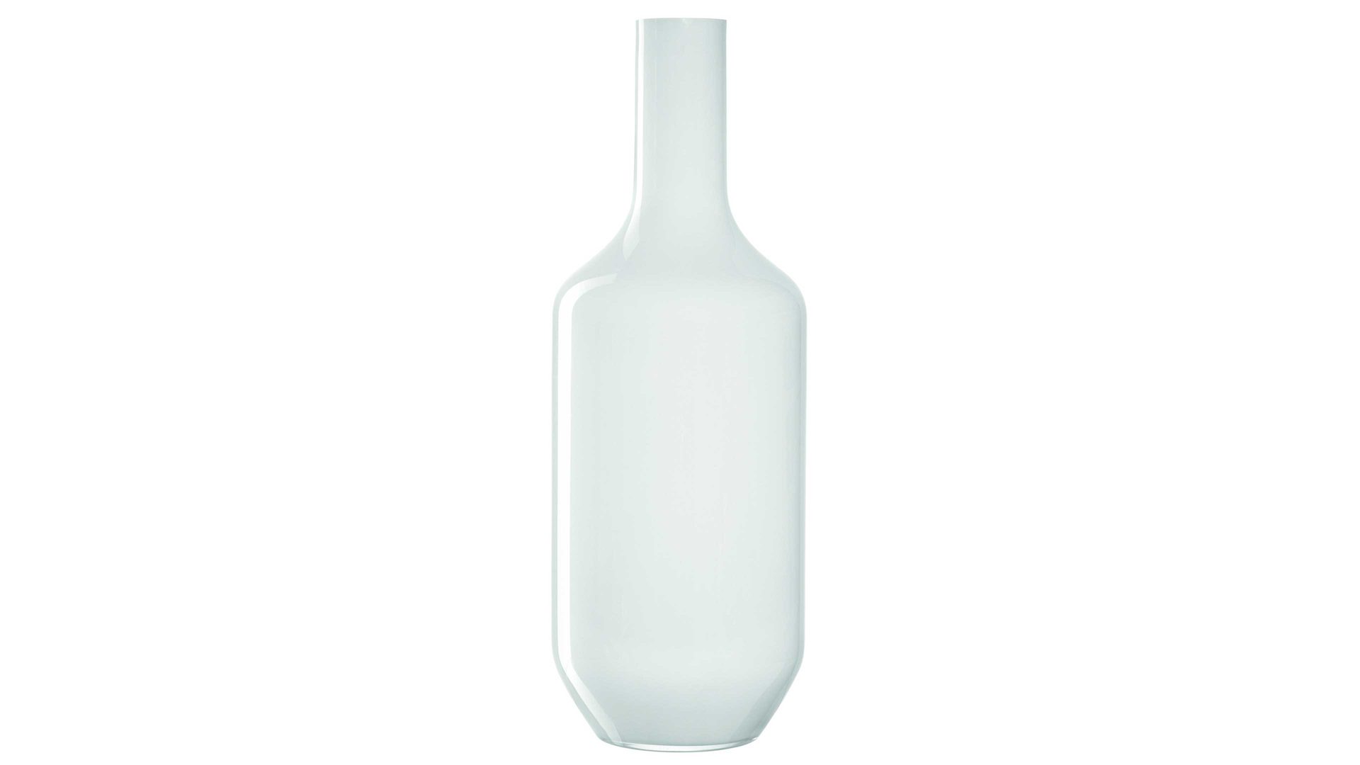 Vase Leonardo | glaskoch aus Glas in Weiß LEONARDO Vase Milano weißes Glas – Höhe ca. 64 cm