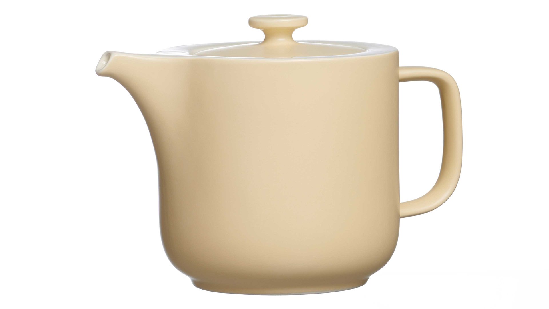 Kaffeekanne Ritzenhoff & breker aus Keramik in Gelb Ritzenhoff & Breker Kanne Jasper vanillefarbenes Steinzeug – ca. 1400 ml