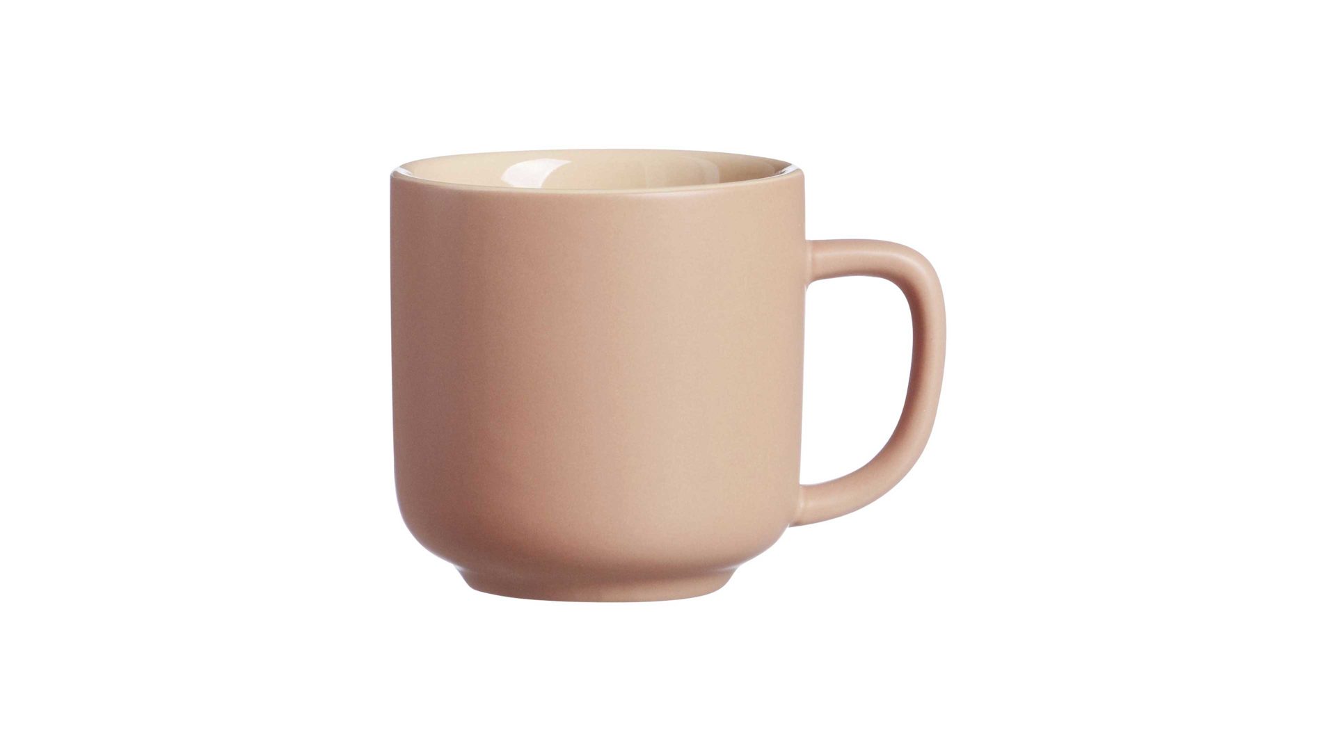 Espressotasse Ritzenhoff & breker aus Keramik in Beige Ritzenhoff & Breker Espressotasse Jasper puderfarbenes Steinzeug – Füllmenge ca. 100 ml