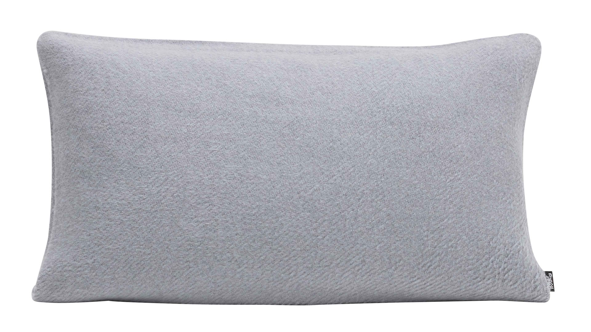 Kissenbezug /-hülle Interliving aus Stoff in Hellgrau Interliving Kissen Serie 9113 Silber - ca. 30 x 50 cm