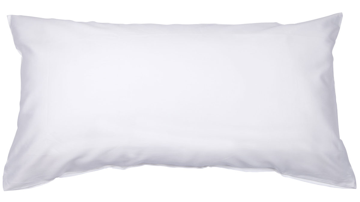 Kissenbezug /-hülle Janine® aus Naturfaser in Weiß Janine® Kissenbezug Weiß – ca. 40 x 80 cm