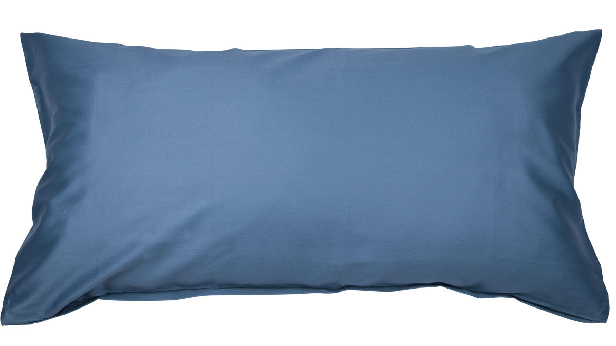 Kissenbezug /-hülle Janine® aus Naturfaser in Jeansblau Janine® Kissenbezug Jeansblau - ca. 40 x 80 cm
