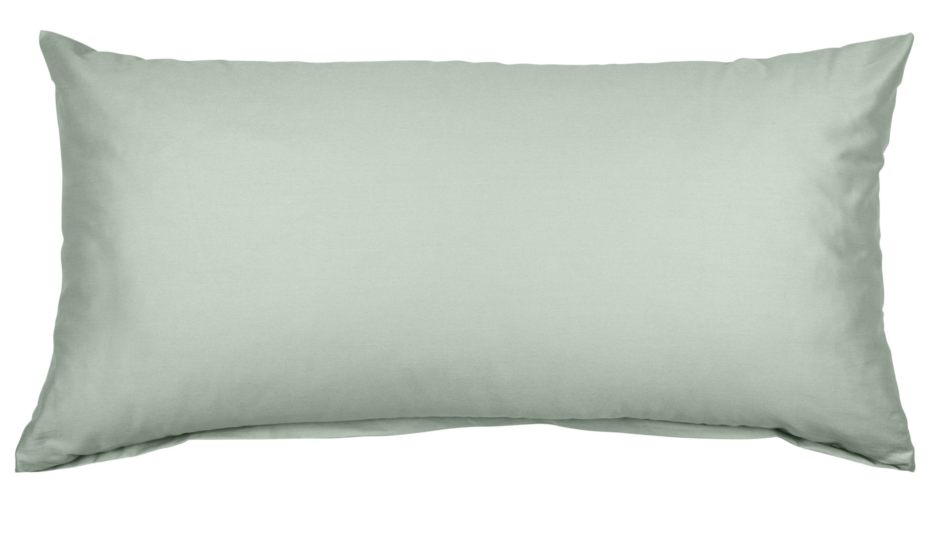 Kissenbezug /-hülle Janine® aus Naturfaser in Fichte Janine® Kissenbezug Rauchgrün - ca. 40 x 80 cm