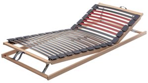 Lattenrost Interliving aus Holz in Holzfarben Interliving Lattenrost Serie 1952 mit manueller Kopf- und Fußteilverstellung manuell – Liegefläche ca. 120 x 200 cm
