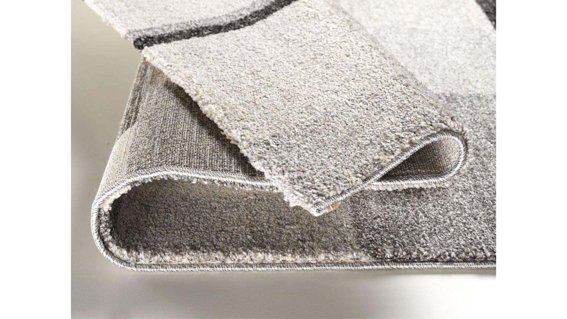 Webteppich Oci aus Kunstfaser in Grau Webteppich Castle Beppo für Ihre Wohnaccessoires graue Kunstfaser – ca. 140 x 200 cm