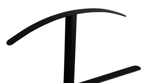Standgarderobe M2 kollektion aus Metall in Schwarz Kleiderständer Tobi Schwarz - Höhe ca. 113 cm