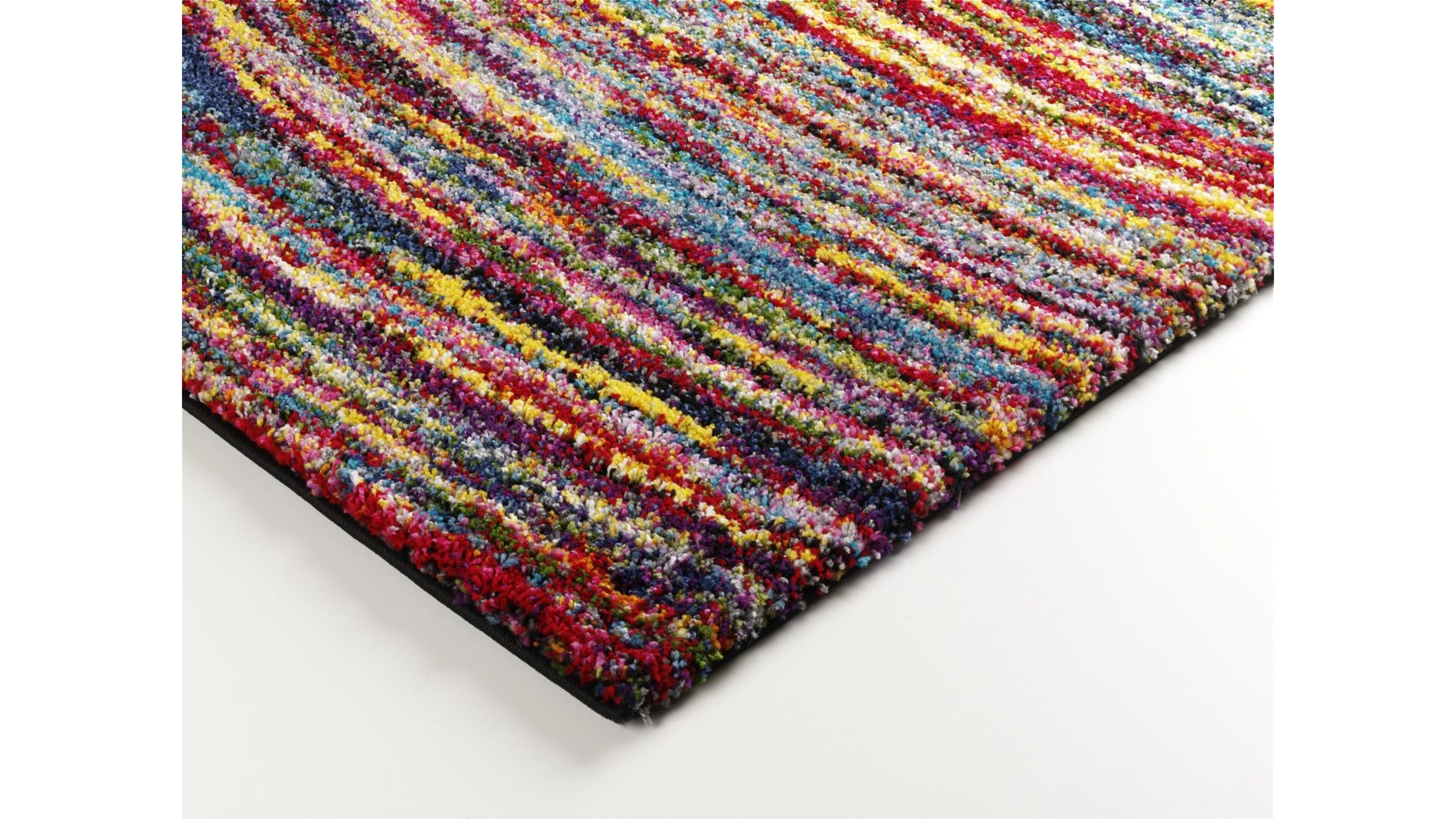 Hochflorteppich Oci aus Kunstfaser in Mehrfarbig Hochflorteppich Sixteen Face multicolorfarbene Kunstfaser – ca. 140 x 200 cm