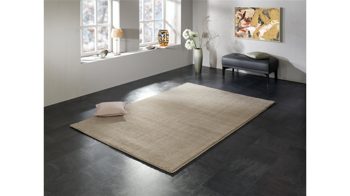 Hochflorteppich Oci aus Kunstfaser in Beige Hochflorteppich Soft Dream für Ihre Wohnaccessoires beige Kunstfaser – ca. 140 x 200 cm