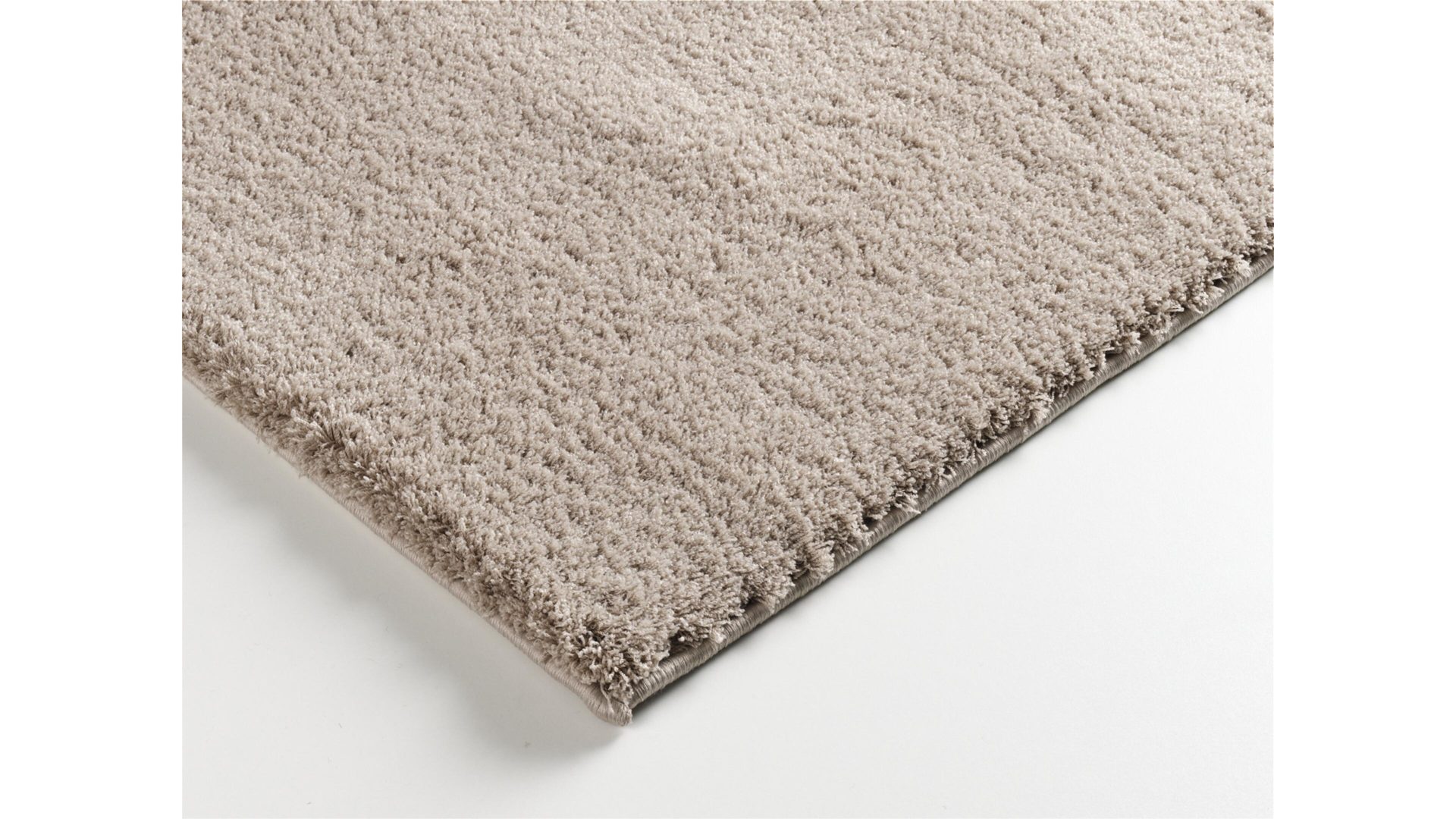 Hochflorteppich Oci aus Kunstfaser in Beige Hochflorteppich Soft Dream für Ihre Wohnaccessoires beige Kunstfaser – ca. 65 x 130 cm