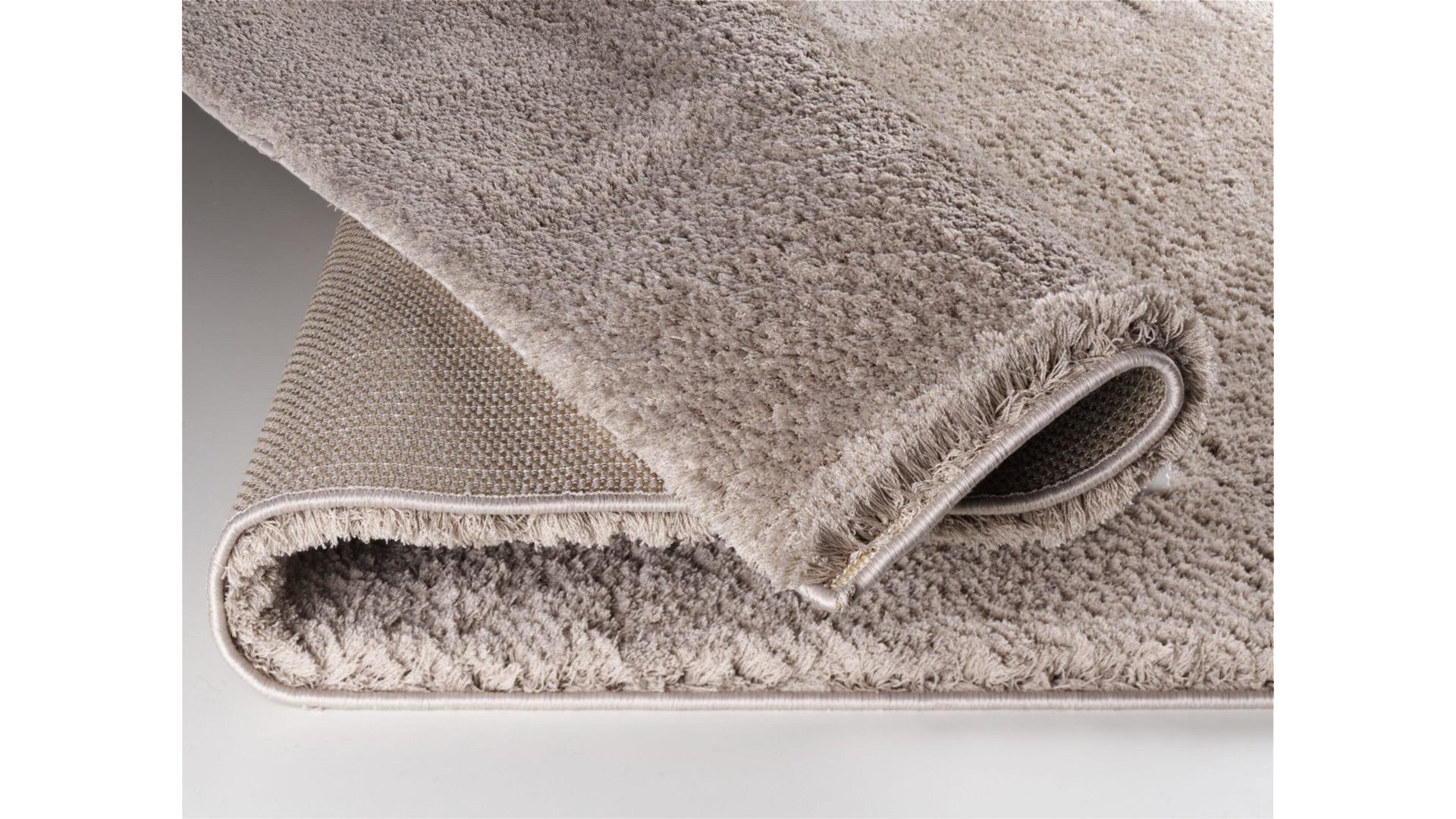 Hochflorteppich Oci aus Kunstfaser in Beige Hochflorteppich Soft Dream für Ihre Wohnaccessoires beige Kunstfaser – ca. 160 x 230 cm