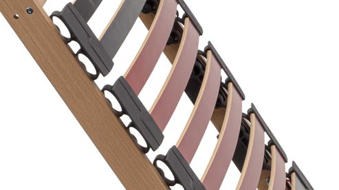 Lattenrost Interliving aus Holz in Holzfarben Interliving Lattenrost Serie 1952 - V6289 Smart zweifach motorisch mit Funk-Fernbedienung – Liegefläche ca. 120 x 200 cm