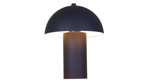 Tischleuchte Globo lighting aus Metall in Schwarz GLOBO Lampen Serie Bert - Tischlampe schwarzes Metall - Höhe ca. 26 cm