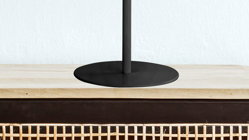 Tischleuchte Globo lighting aus Metall in Schwarz GLOBO Lampen Serie Meike - Tischlampe schwarzes Metall - Höhe ca. 35 cm