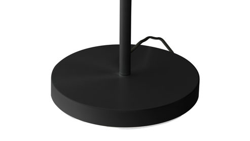 Tischleuchte Globo lighting aus Metall in Schwarz GLOBO Lampen Serie Meike - Tischlampe schwarzes Metall - Höhe ca. 35 cm