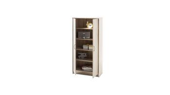 Aktenschrank Bega-consult aus Holz in Holzfarben Aktenschrank Sonoma eichefarbene Kunststoffoberflächen – zwei Türen, Höhe ca. 148 cm