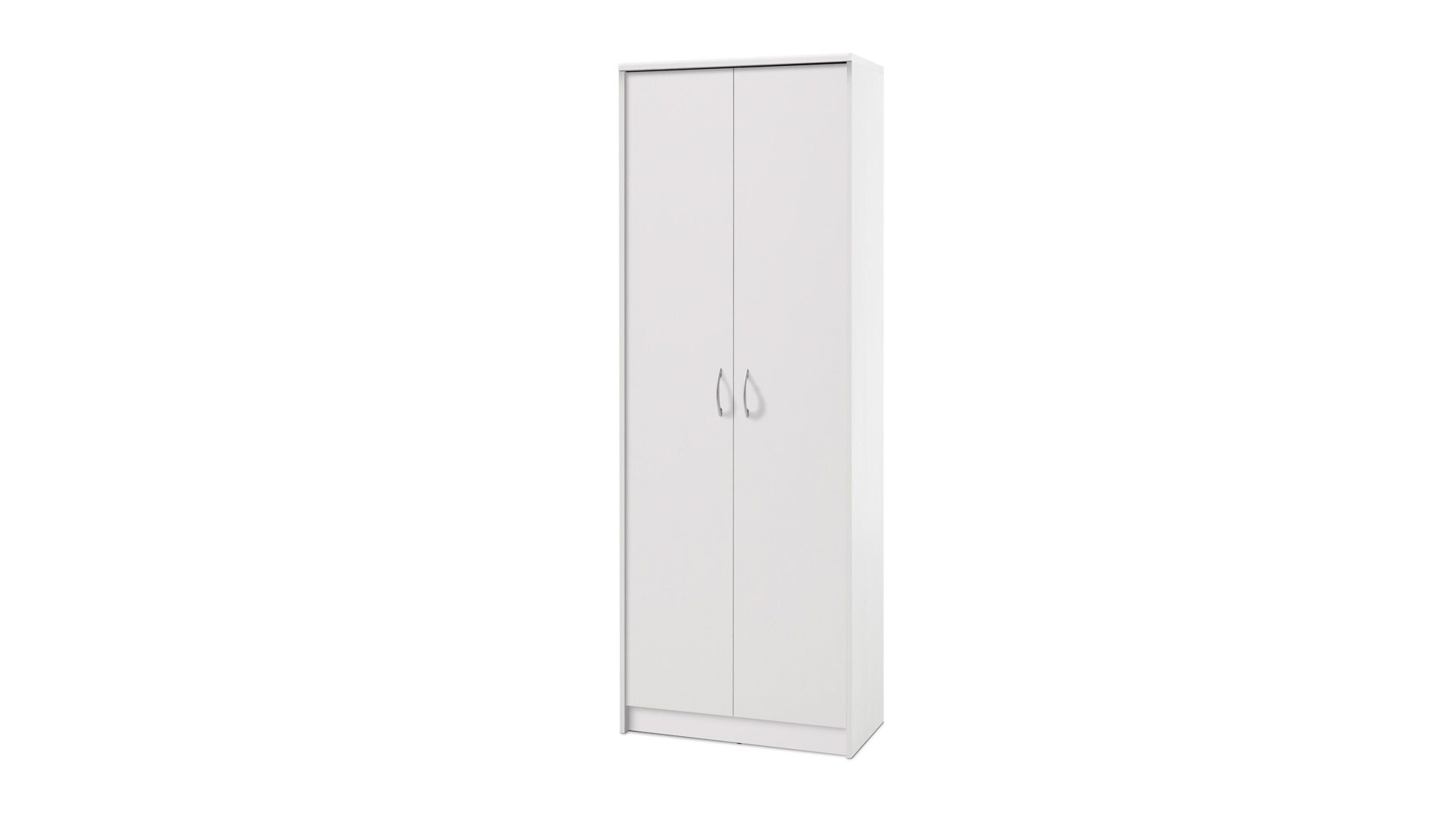 Aktenschrank Bega-consult aus Holz in Weiß Aktenschrank weiße Kunststoffoberflächen – zwei Türen, Höhe ca. 198 cm