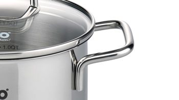 Fleischtopf Elo® aus Metall in Metallfarben ELO® Fleischtopf Citrin Edelstahl – Durchmesser ca. 12 cm