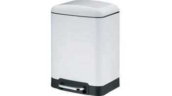 Kosmetikeimer Kela | keck & lang aus Metall in Weiß kela Kosmetikeimer Davino weißer Stahl – ca. sechs Liter