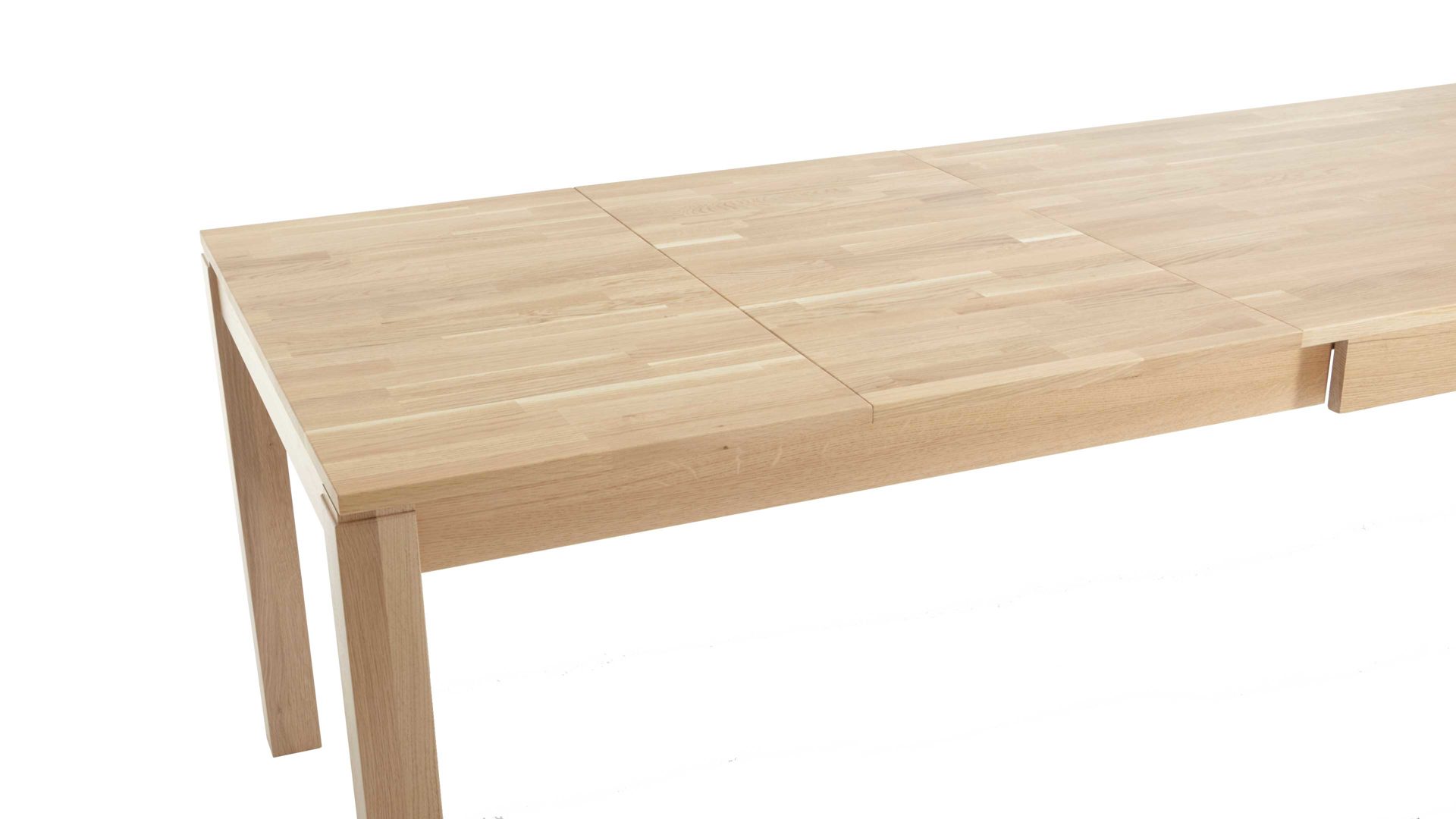 Auszugtisch Standard furniture factory aus Holz in Holzfarben Esszimmertisch bzw. Ausziehtisch Fano geölte Eiche - ca. 90 x 160-210 cm