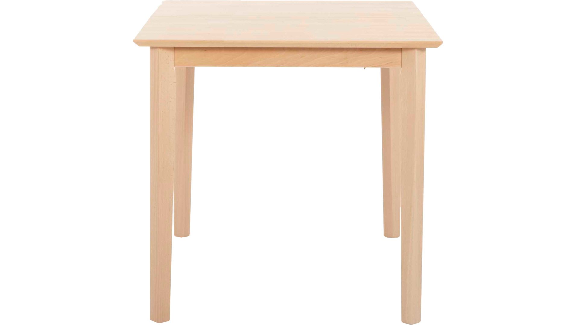 Auszugtisch Standard furniture factory aus Holz in Holzfarben Esszimmertisch Bonny mit Ausziehfunktion lackierte Buche - ca. 120-160 x 80 cm