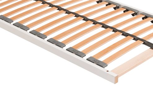 Babybett Paidi aus Holz in Grau PAIDI Babyzimmer Sten – Babybettgestell Eiche & Schiefergrau – Liegefläche ca. 70 x 140 cm