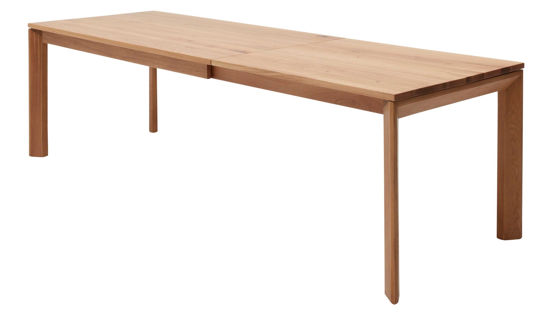 Auszugtisch Interliving aus Holz in Holzfarben Interliving Esszimmer Serie 5102 – Auszugtisch Charakter-Eiche – ca. 200-300 x 90 cm