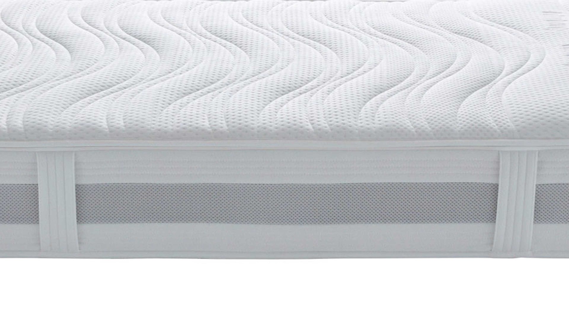 Kaltschaummatratze Interliving aus Stoff in Weiß Interliving Matratze Medikontur 1912 Kaltschaum, H2 – Liegefläche ca. 90 x 190 cm