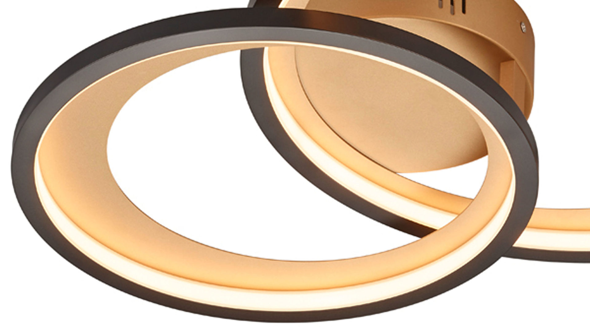 Deckenleuchte Trio lighting for you aus Metall in Schwarz TRIO Lampenserie Granada - Deckenlampe mattschwarzes Metall – ca. 85 x 60 cm