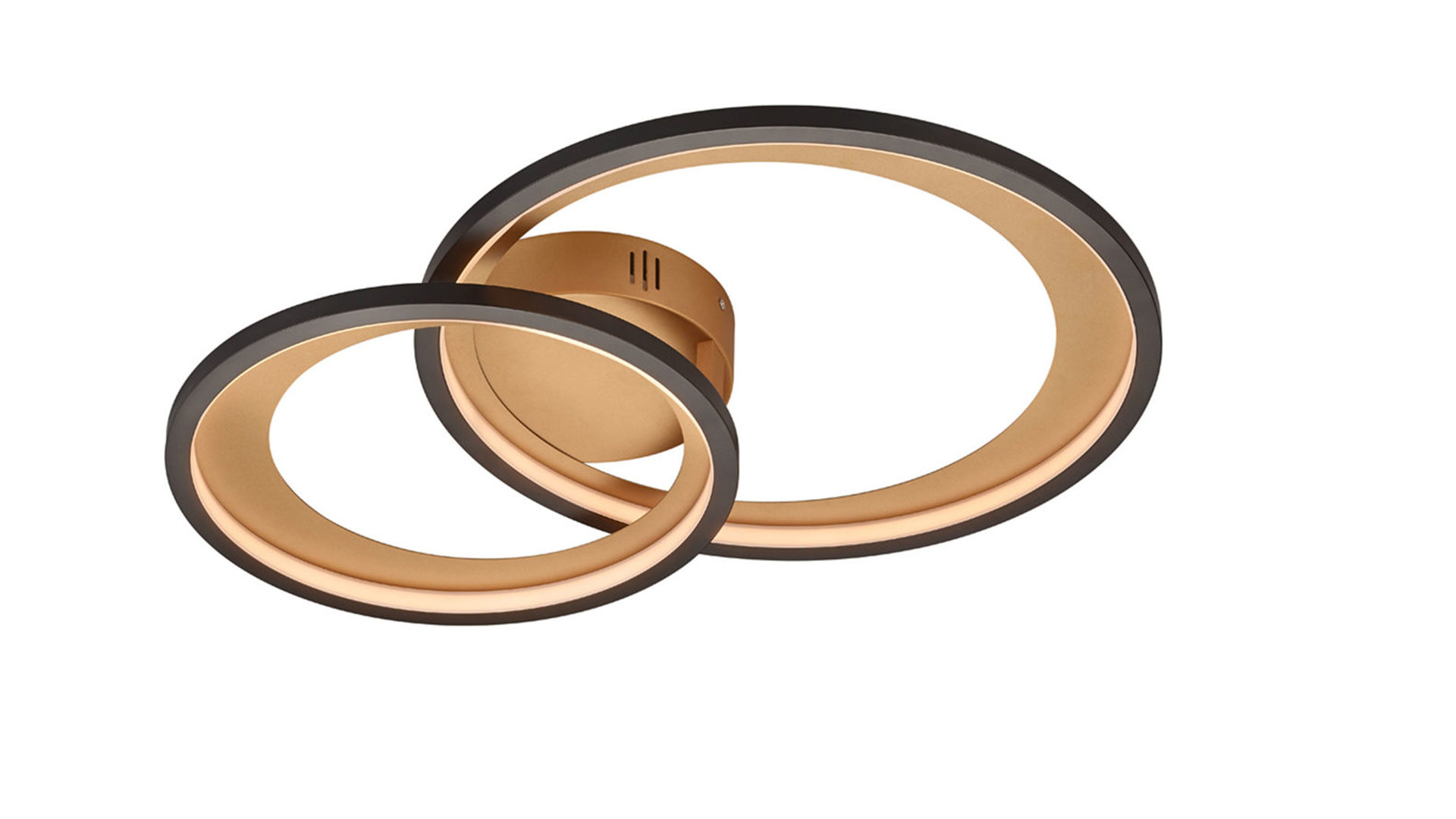 Deckenleuchte Trio lighting for you aus Metall in Schwarz TRIO Deckenlampe Granada mattschwarzes Metall – ca. 59 x 43 cm