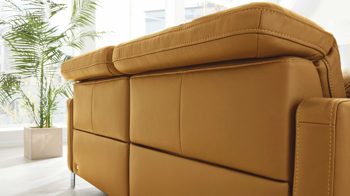 Mehrpreis Interliving aus Leder in Transparent Interliving Sofa Serie 4054 – Mehrpreis 2,5-Sitzer Lederrücken Lederbezug Credo