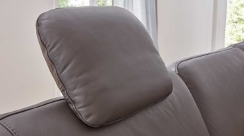 Kopfstütze OrthoSedis aus Leder in Dunkelbraun OrthoSedis MM-PN1004 - Kopfstütze CKS schokofarbenes Leder Torro