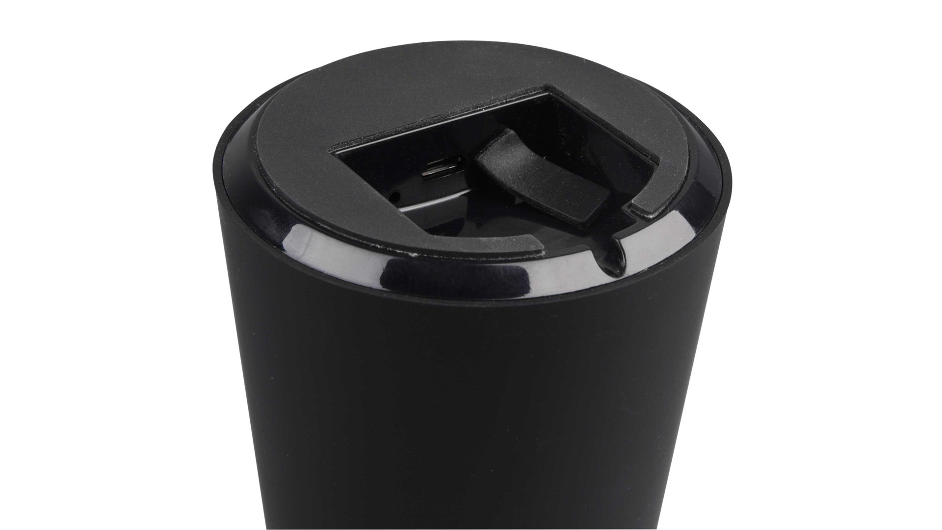 Tischleuchte Reality leuchten aus Kunststoff in Schwarz RL Outdoor-Tischleuchte Lennon schwarzer Kunststoff - Höhe ca. 22 cm