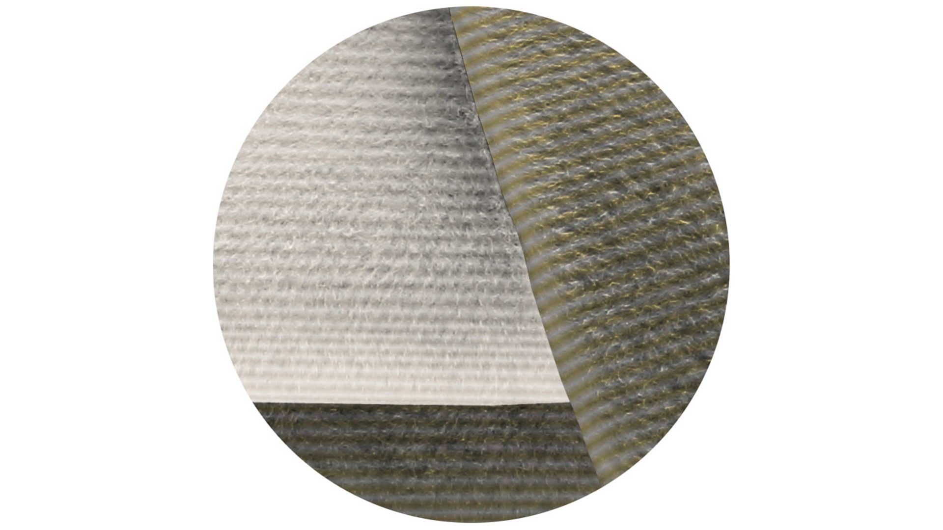 Wohndecke Biederlack® aus Stoff in Grün JOOP! Wohndecke Melange Doubleface Oliv & Natur – ca. 150 x 200 cm