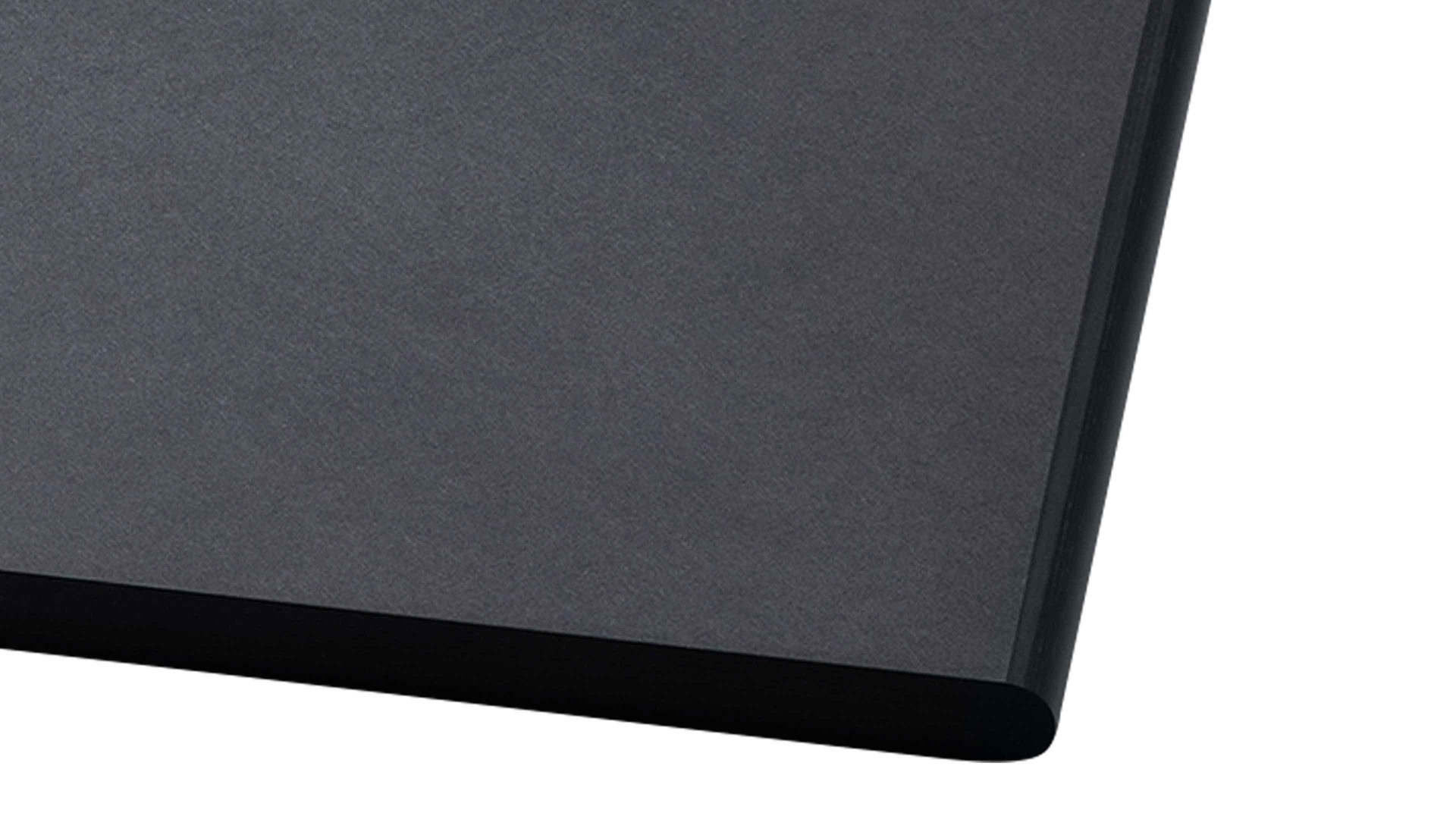 Schneidbrett Continenta aus Holz in Schwarz CONTINENTA Duracore - Schneidebrett schwarzer Recycling-Werkstoff – ca. 20 x 30 cm