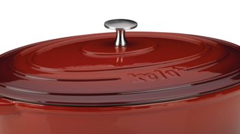 Bräter Kela | keck & lang aus Metall in Rot kela Bräter Calido rotes Gusseisen - ca. 6 Liter