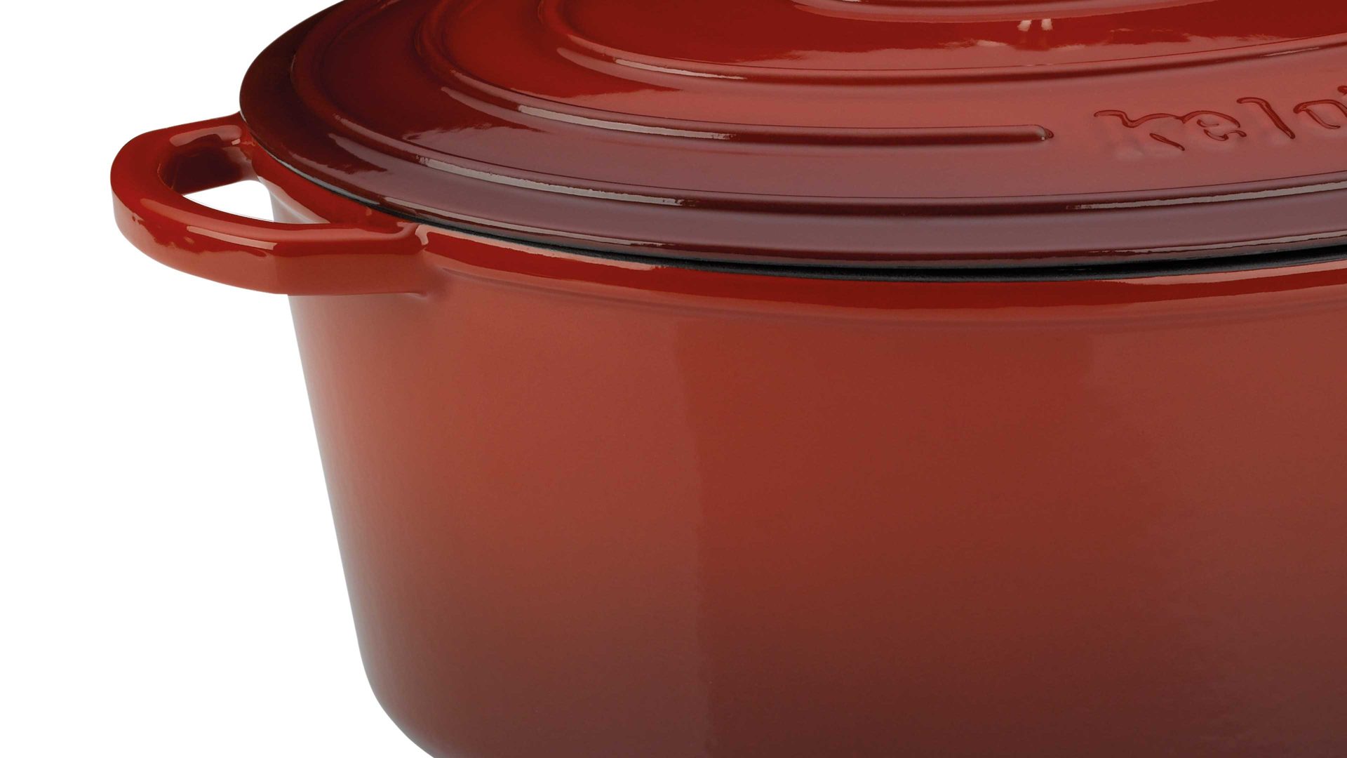 Bräter Kela | keck & lang aus Metall in Rot kela Bräter Calido rotes Gusseisen - ca. 9,3 Liter