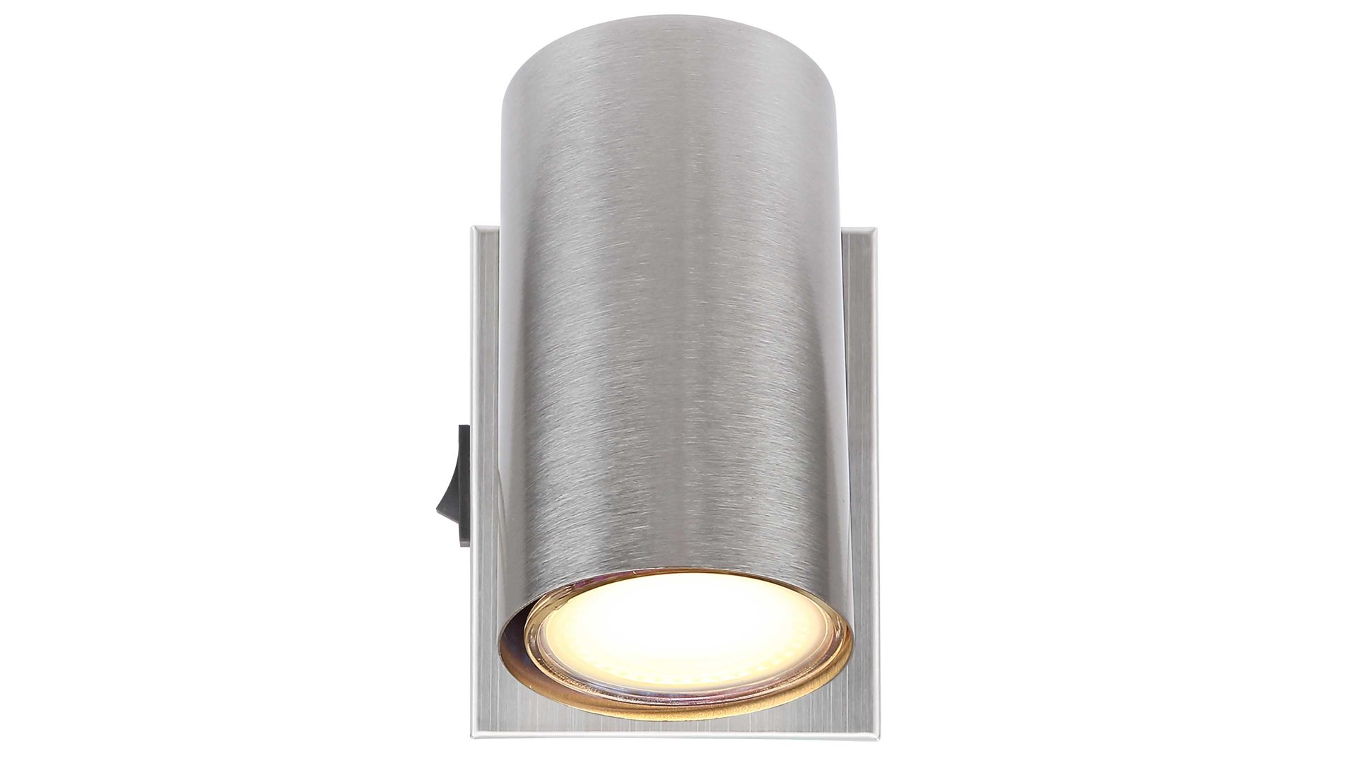 Wandleuchte Globo lighting aus Metall in Nickel GLOBO Strahler Robby Nickel matt - ein Spot