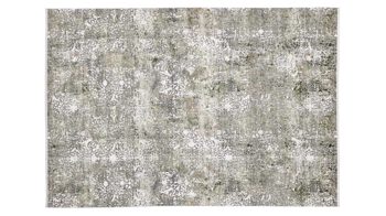 Webteppich Interliving aus Mischgewebe in Grün Interliving Teppich Serie L-8700 Grau-Grün – ca. 80 x 150 cm